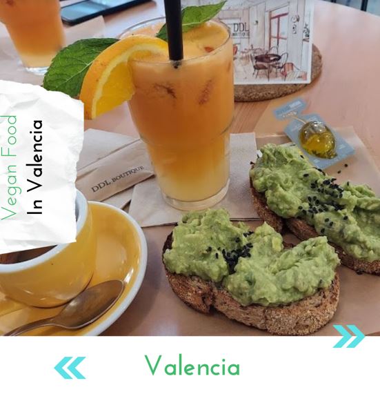 Vegan food in Valencia