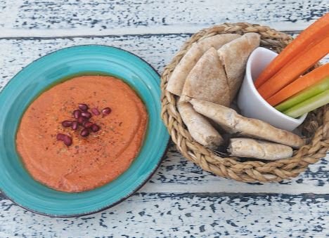 Vegan mezze de Muhammara
